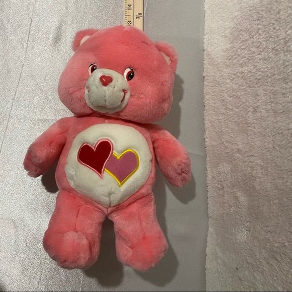 🌺Care Bears 2003 Love A Lot Bear Plush Play Along Pink 13" Sings & Moves WORKS! - Picture 6 of 13